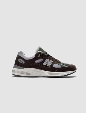 MADE IN UK 991 V2 "LICORICE" new balance shoes for men and women