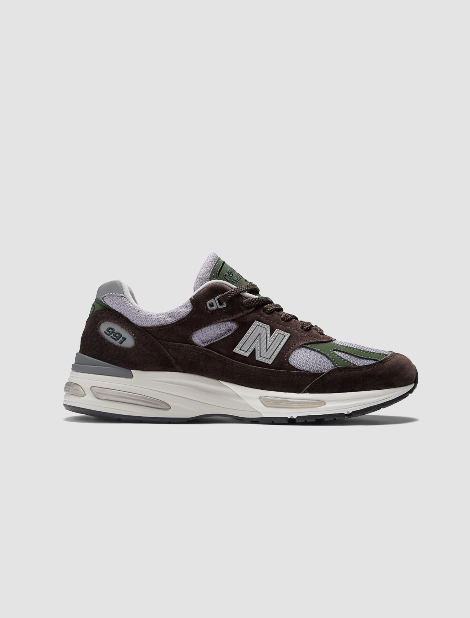 MADE IN UK 991 V2 "LICORICE" new balance shoes for men and women