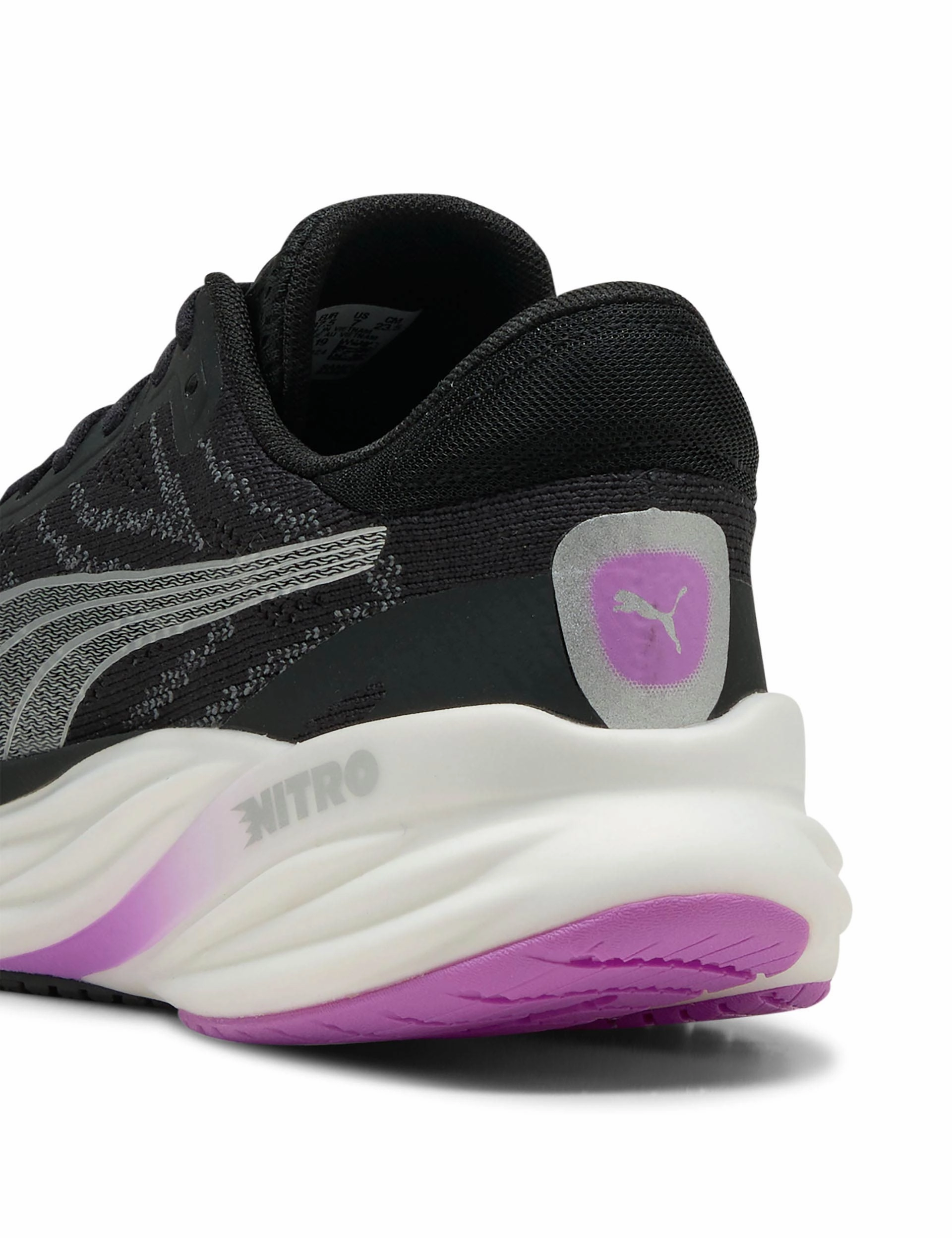 Magnify NITRO 2 Shoes - Black/Pure Magenta Puma women's stylish sport footwear