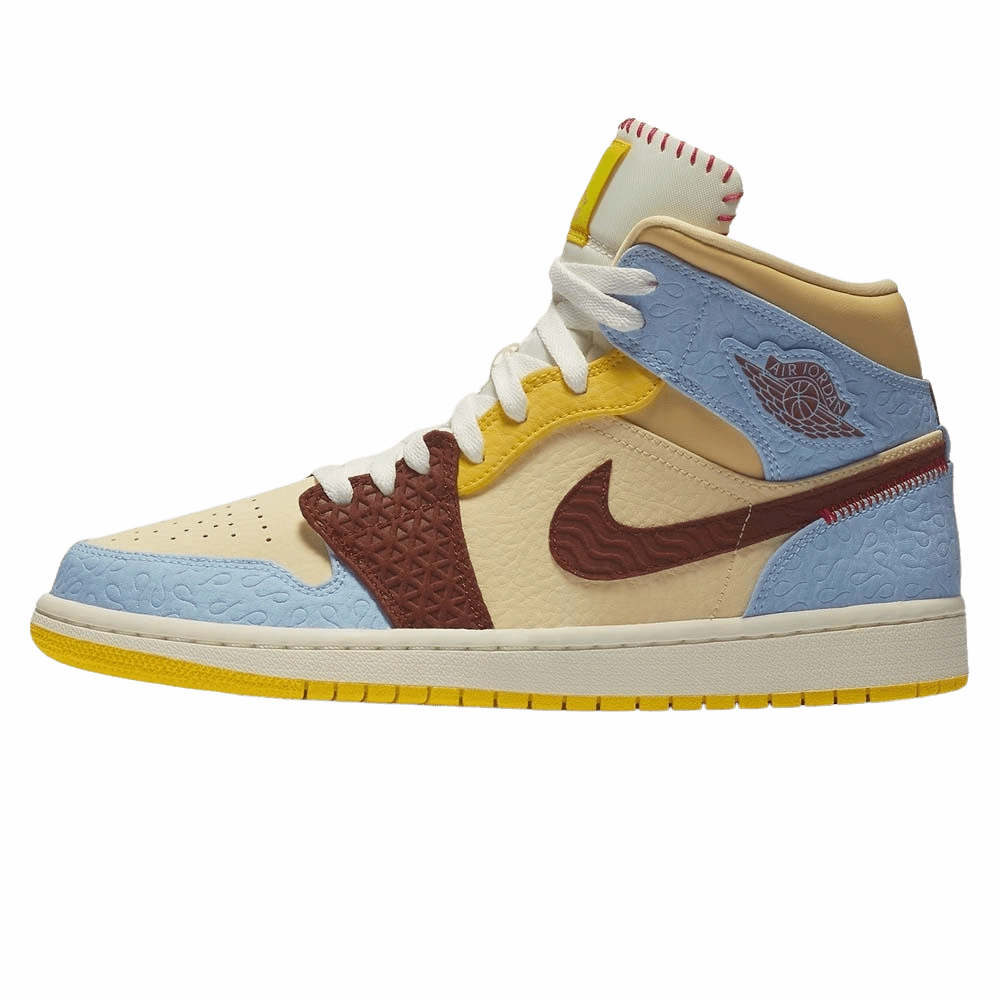 Maison Chateau Rouge x Air Jordan 1 Mid SE 'Fearless' Air Jordan 1 timeless sneakers for Jordan fans