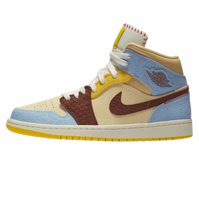 Maison Chateau Rouge x Air Jordan 1 Mid SE 'Fearless' Air Jordan 1 timeless sneakers for Jordan fans