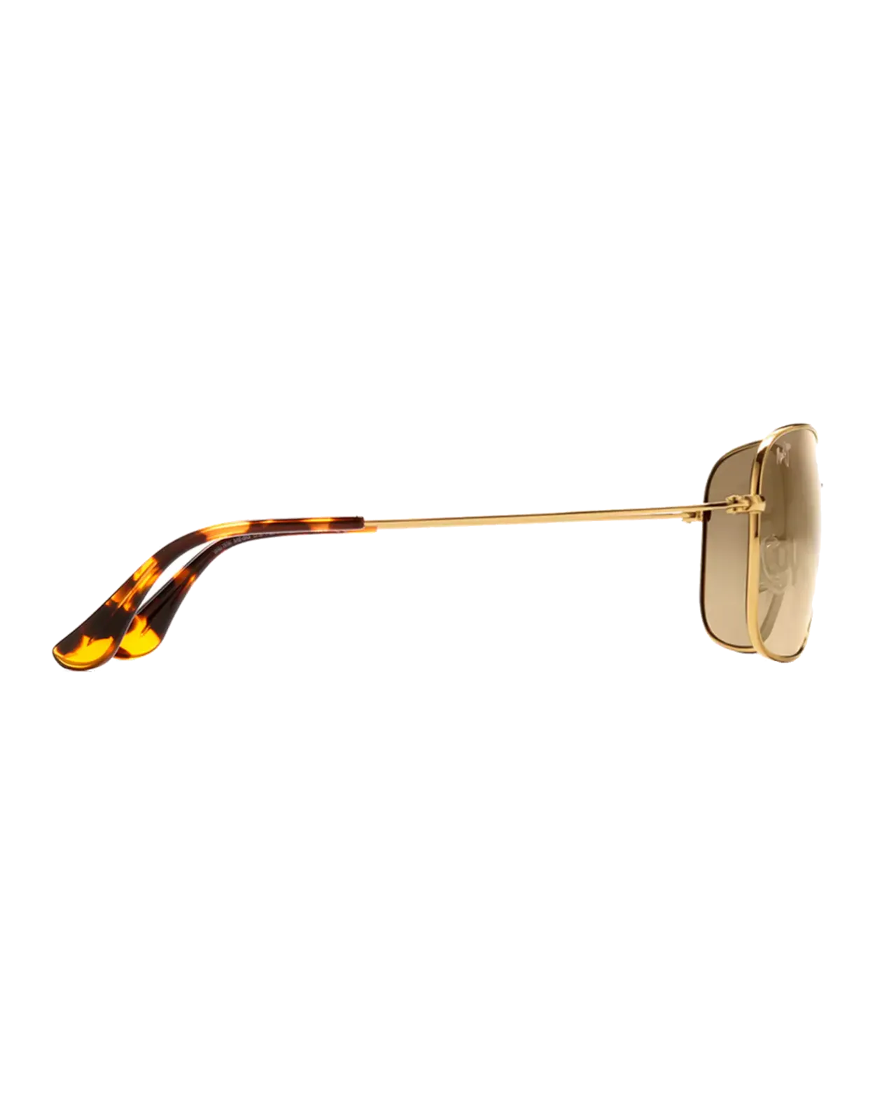 Maui Jim Sunglasses Wiki Wiki Polarised Aviator Sunglasses in Gold & HCL Bronze