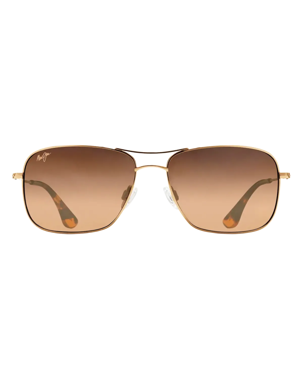 Maui Jim Sunglasses Wiki Wiki Polarised Aviator Sunglasses in Gold & HCL Bronze