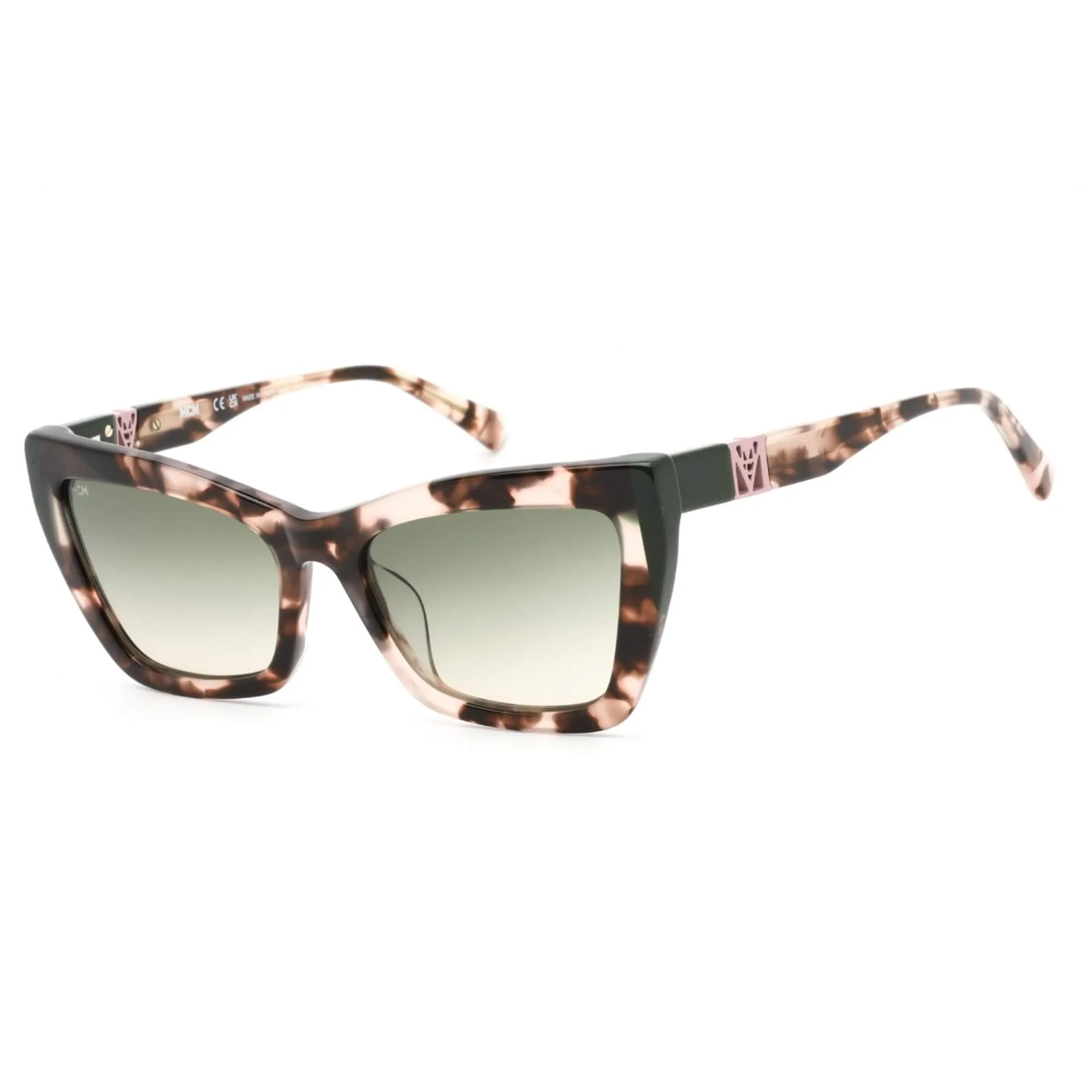 MCM Women's Sunglasses - Gradient Lens Rose Tortoise Acetate Frame | MCM722SLB 691 Mcm Sunglasses