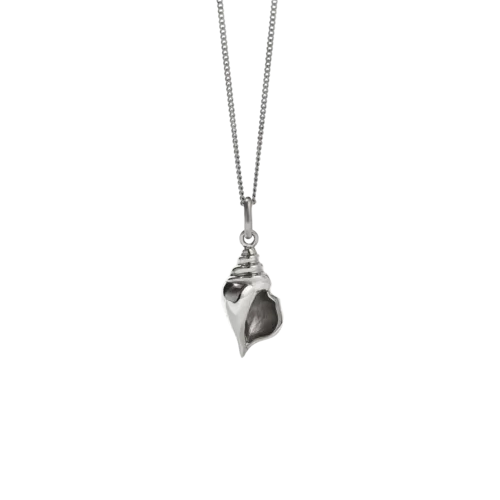 Meadowlark Jewellery Meadowlark - Conch Charm Necklace - Sterling Silver
