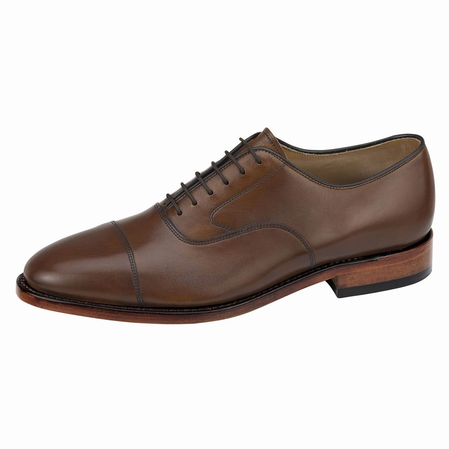 Melton Cap Toe Oxford J&M classic dress shoes for formal wear