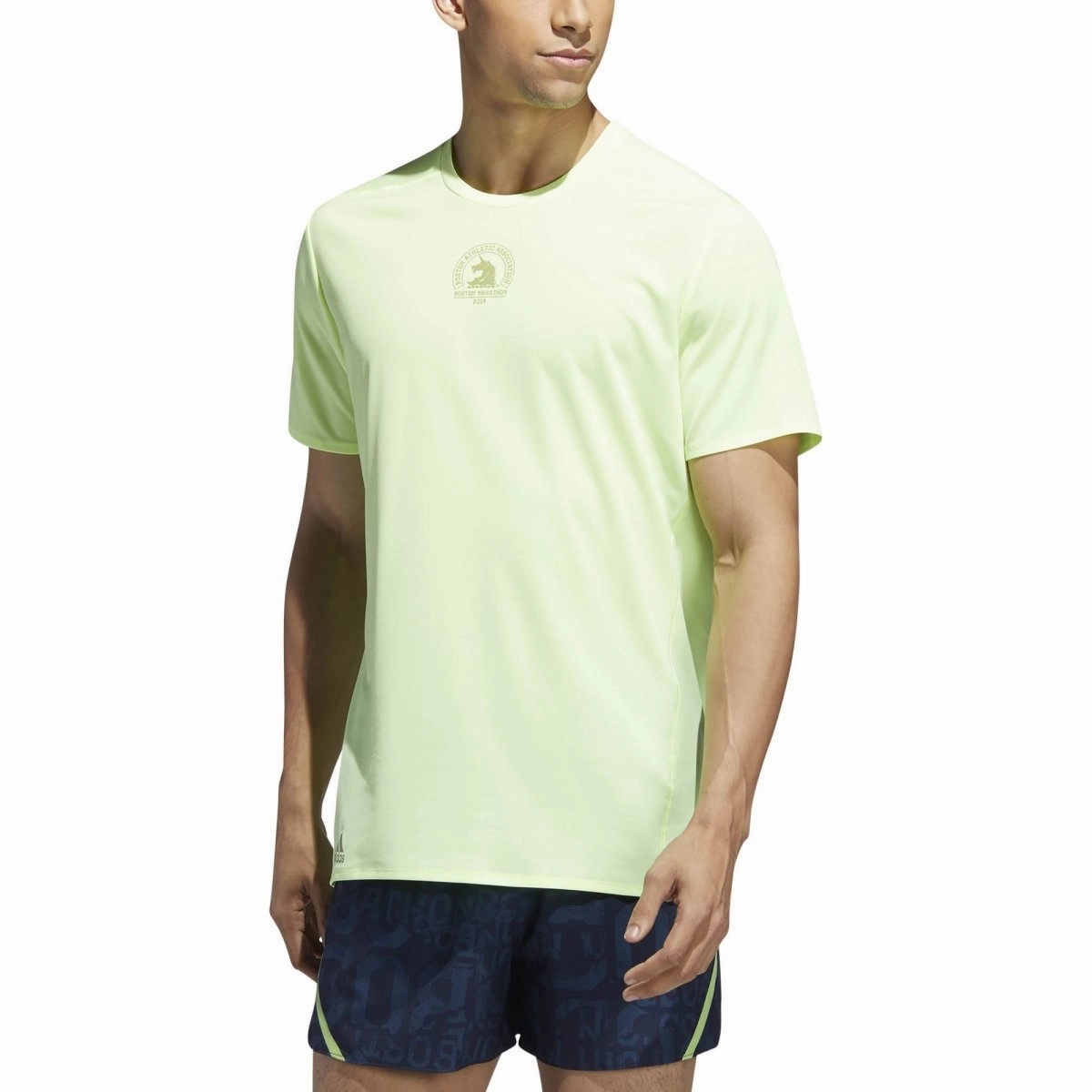 Men's adidas 2019 Boston Marathon Supernova Short Sleeve Tee