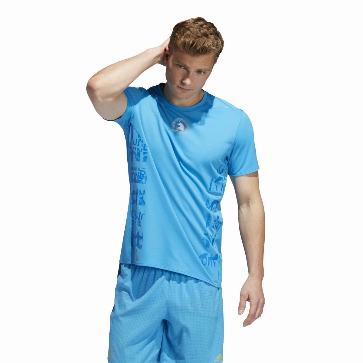 Men's adidas 2019 Boston Marathon Supernova Short Sleeve Tee