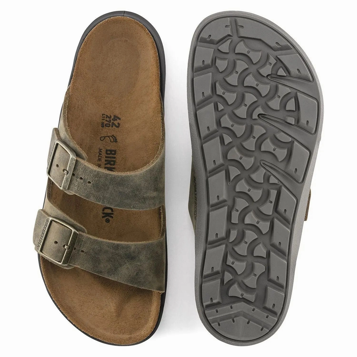 Men's Birkenstock Arizona Rugged  Classic Comfort with a Durable Edge Birkenstock ergonomic sandals