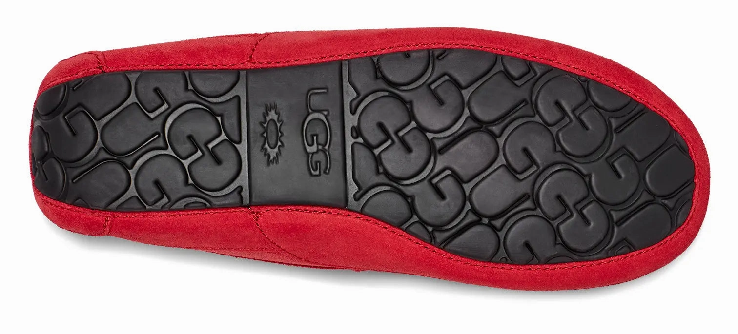 Mens UGG Ascot (Suede)  Classic Moc-Toe Slipper with Indoor/Outdoor Comfort Ugg cozy footwear visuals