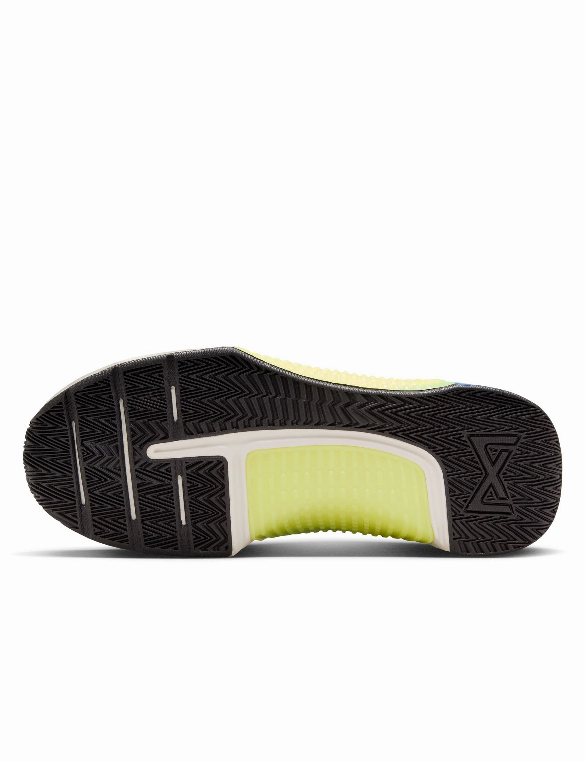 Metcon 9 SE Shoes - Black/Light Lemon Twist/Royal Pulse/Metallic Silver Nike women's stylish athletic footwear