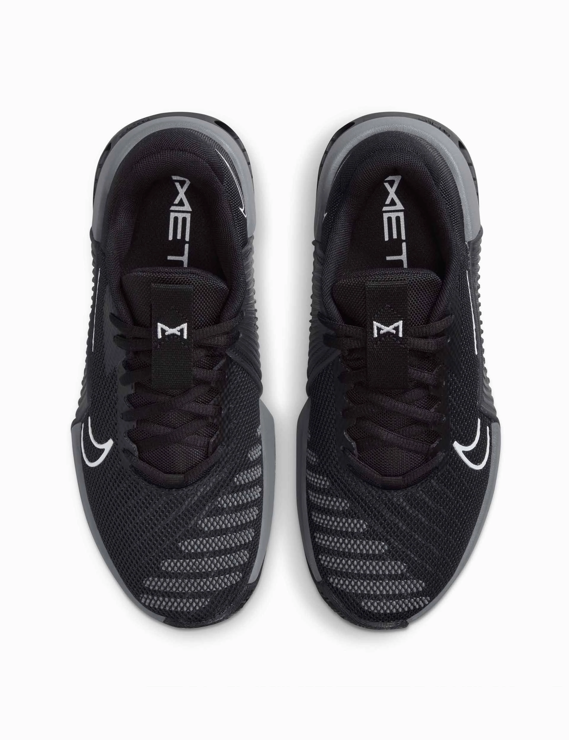 Metcon 9 Shoes - Black/Anthracite/Smoke Grey/White Nike women's stylish athletic footwear