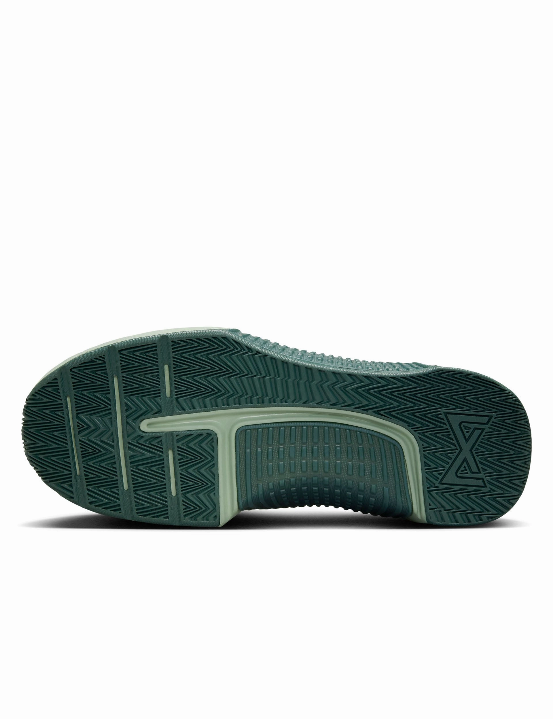 Metcon 9 Shoes - Light Silver/Vintage Green/Jade Horizon Nike women's stylish athletic footwear