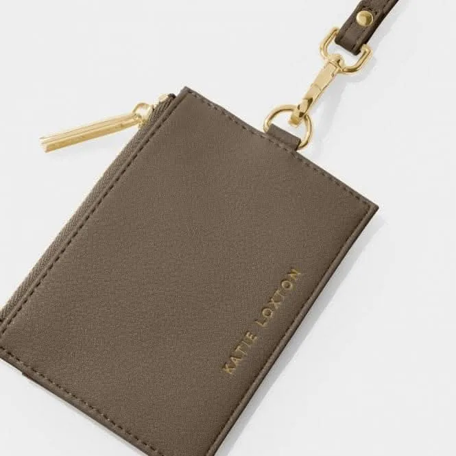 Mink Ashley Cardholder With Strap KLB2859 Katie Loxton Jewelry And Accessories