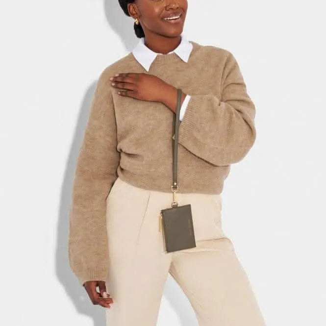 Mink Ashley Cardholder With Strap KLB2859 Katie Loxton Jewelry And Accessories