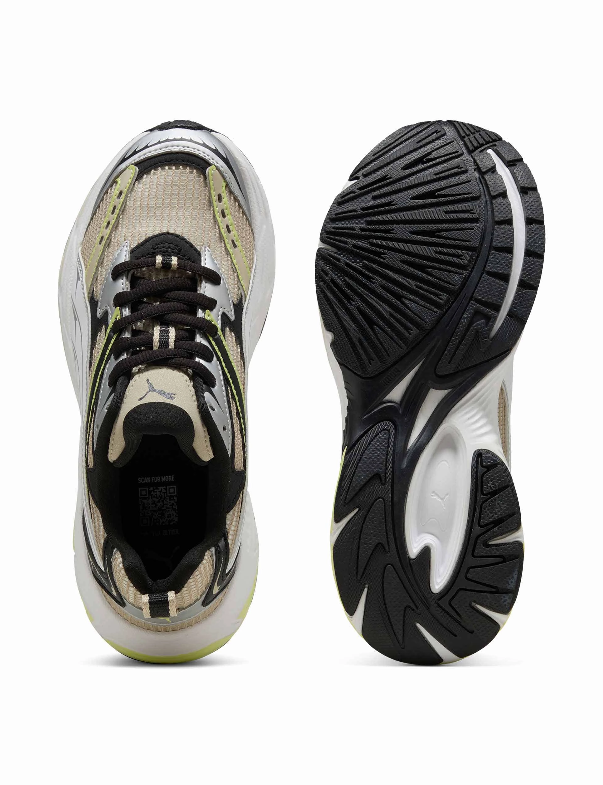 Morphic Athletic Sneakers - Vapor Grey/Cool Cucumber Puma women's stylish sport footwear