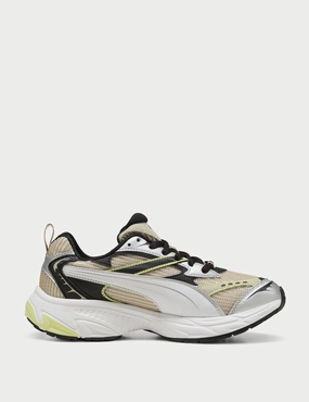 Morphic Athletic Sneakers - Vapor Grey/Cool Cucumber Puma womens athletic shoes with modern design