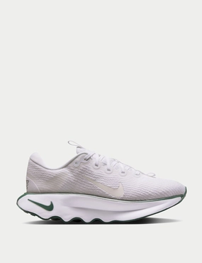 Motiva Shoes - White/Summit White/Vintage Green Nike womens shoes with sleek design