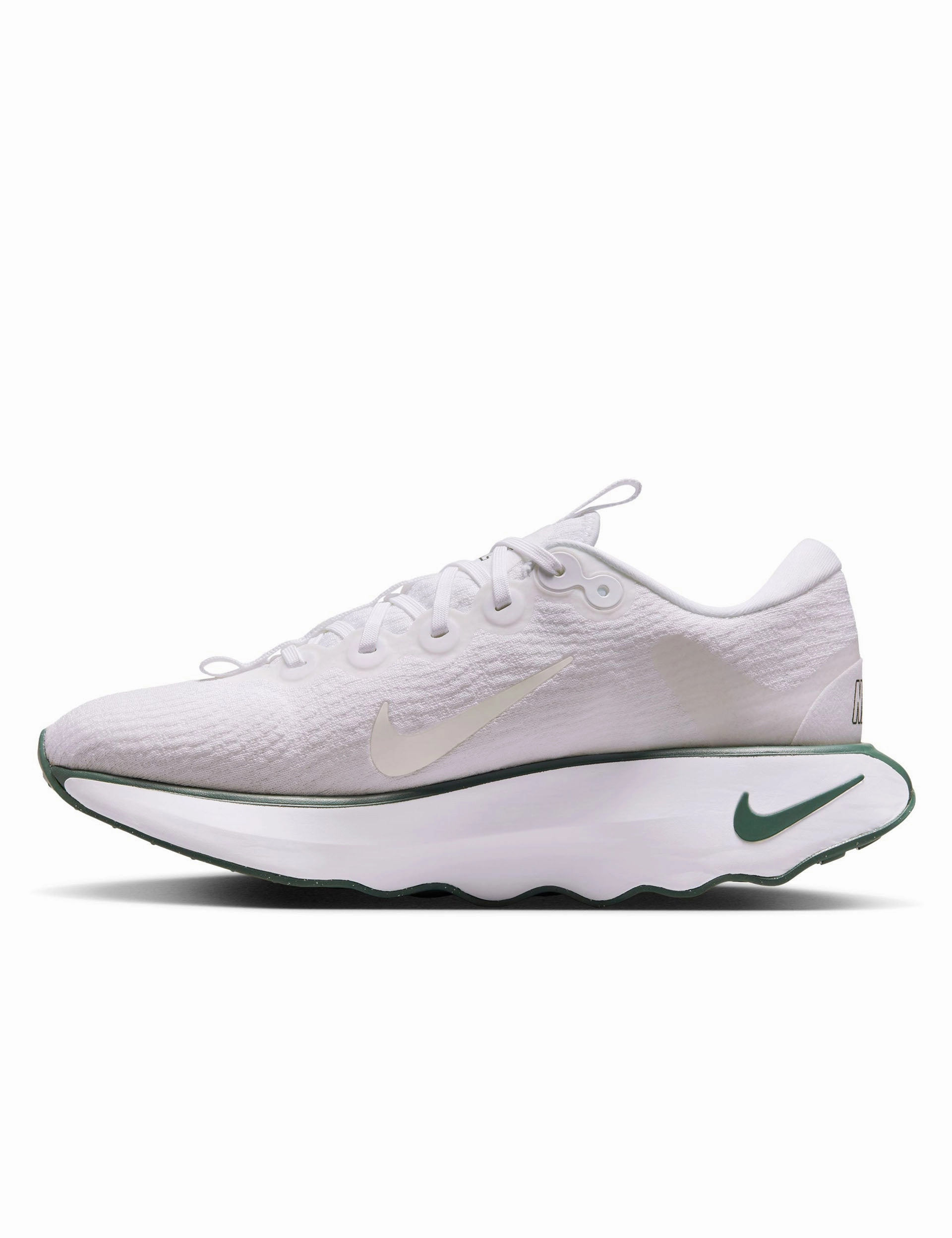 Motiva Shoes - White/Summit White/Vintage Green Nike women's stylish athletic footwear