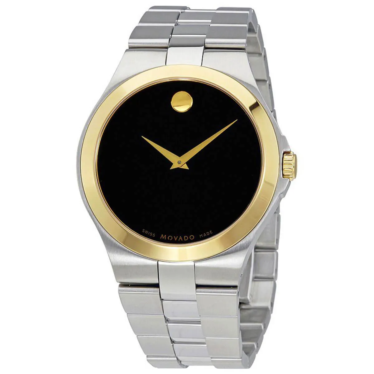 Movado Men's Bracelet Watch - Museum Classic Swiss Quartz Black Dial Steel | 0606909 Movado Watches