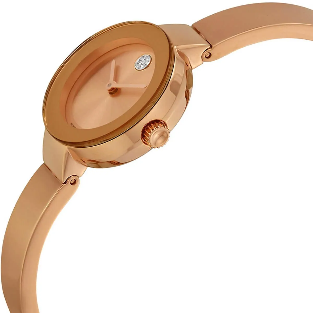 Movado Women's Quartz Watch - Bold Rose Gold Dial Bracelet | 3600286 Movado Women's Watches