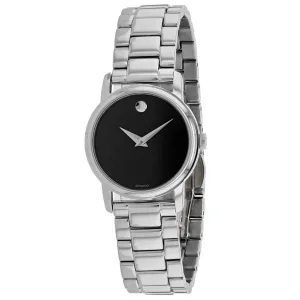 Movado Women's Quartz Watch - Classic Museum Silver Stainless Steel Bracelet | 2100017 Movado Women's Watches