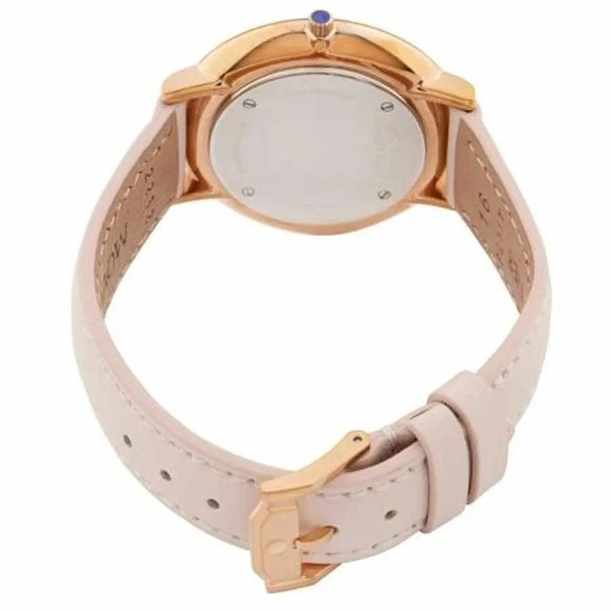 Movado Women's Quartz Watch - Ultra Slim Rose Gold Case Pink Leather Strap | 0607373 Movado Women's Watches