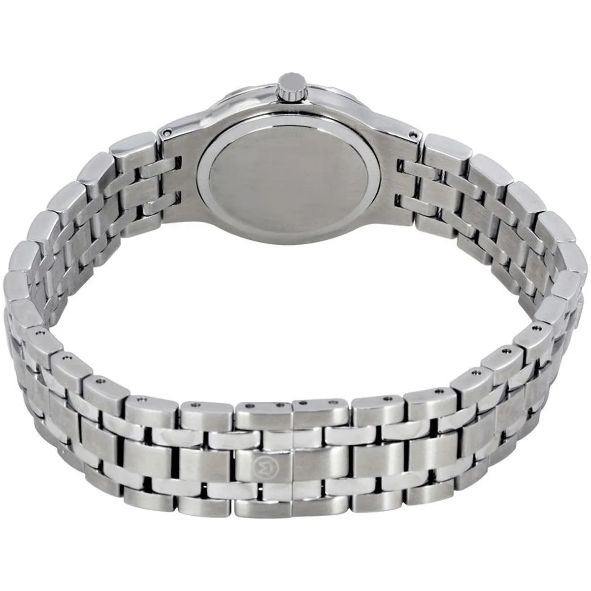 Movado Women's Swiss Quartz Watch - Metio Black Dial Silver Bracelet | 0606204 Movado Women's Watches
