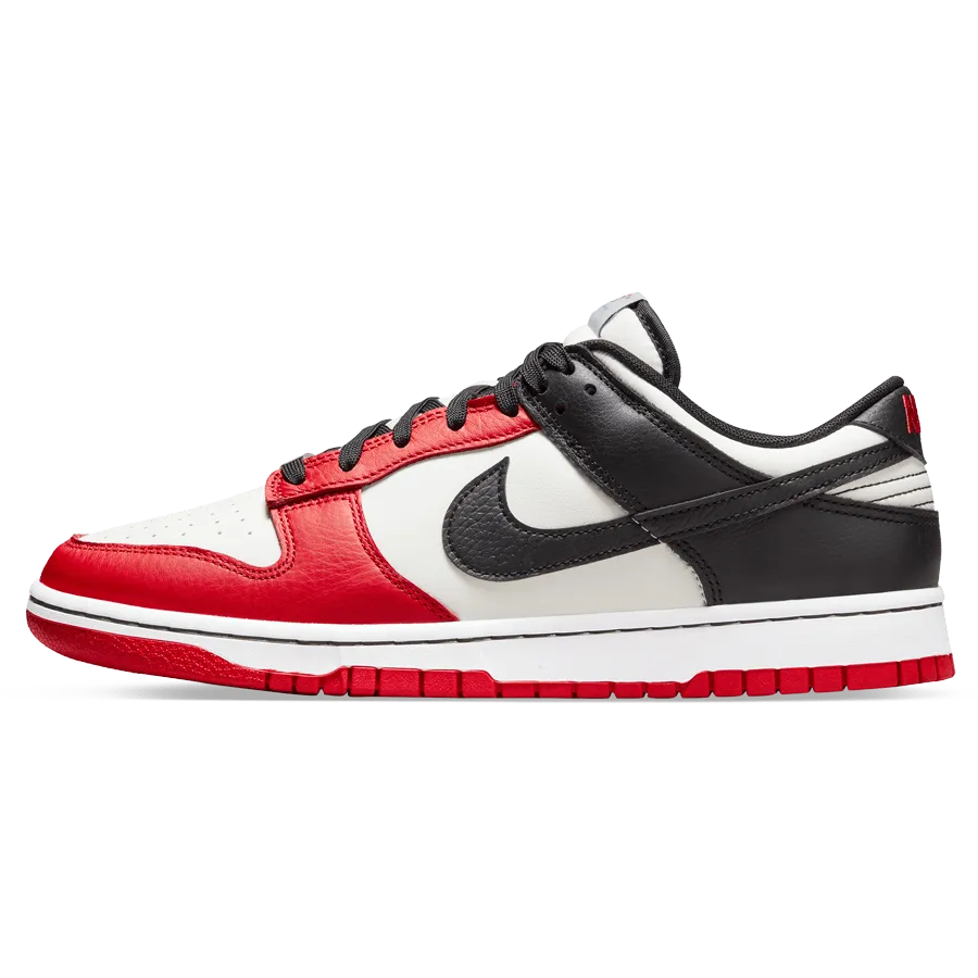 NBA x Nike Dunk Low EMB '75th Anniversary - Chicago' Nike Dunk casual shoes with iconic low-top shape