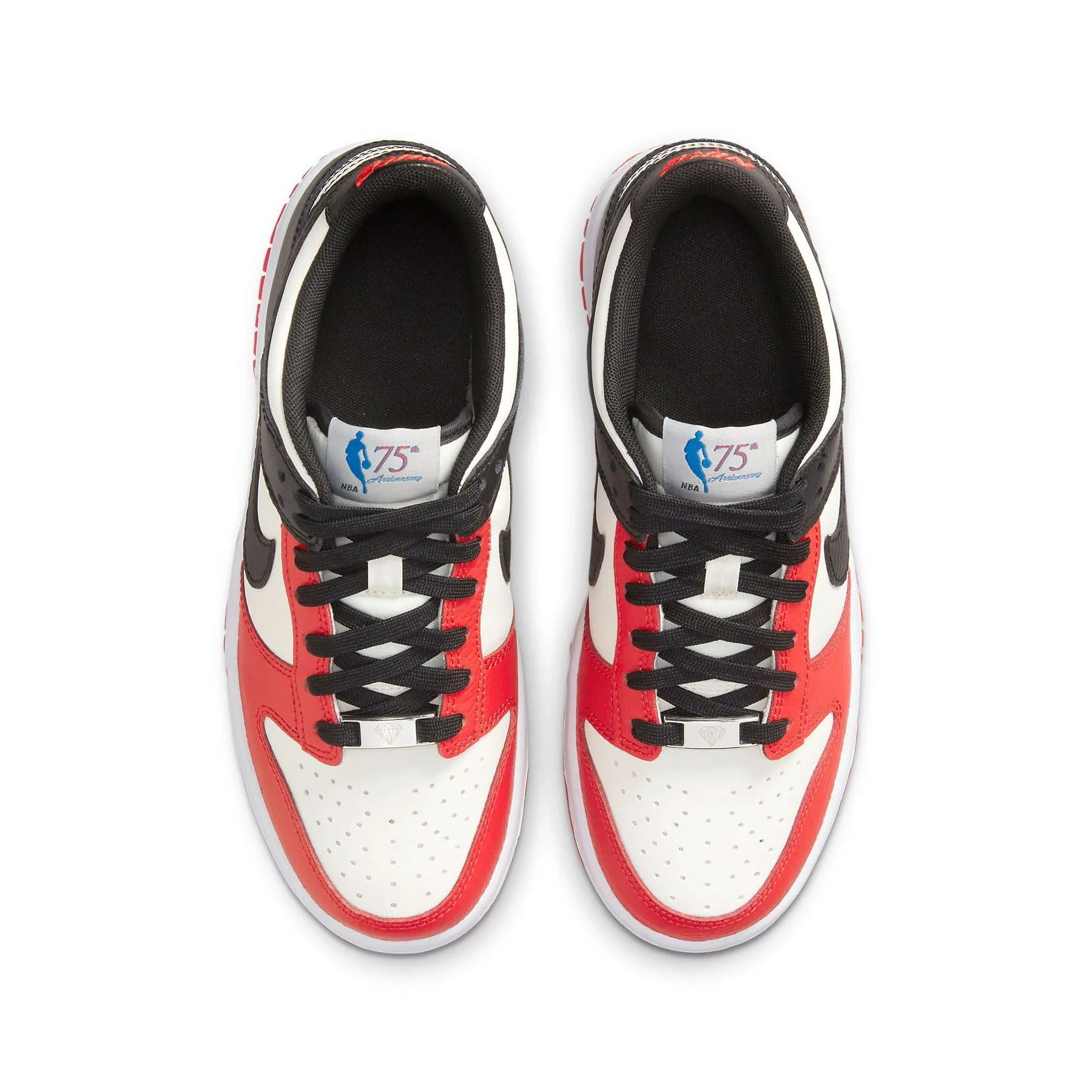 NBA x Nike Dunk Low EMB GS '75th Anniversary - Chicago' Nike Dunk stylish shoes