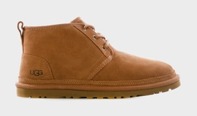 Neumel Suede Mens Boots (Chestnut Brown) ugg classic tasman slippers warm and durable