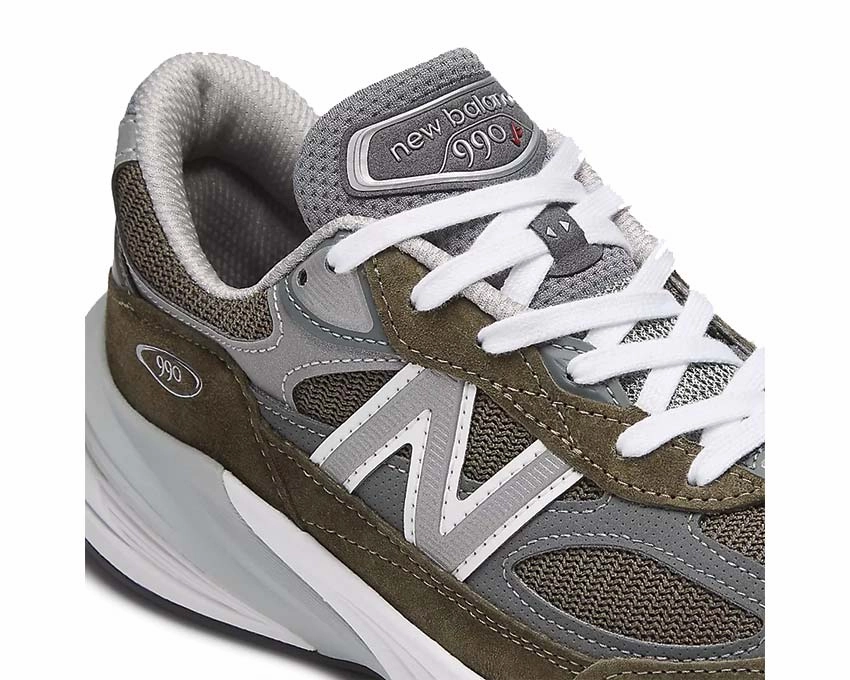 New Balance 990v6 Made in USA "Olive" New Balance athletic sneakers