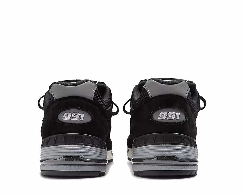 New Balance 991 Made in UK "Black Silver" New Balance athletic sneakers