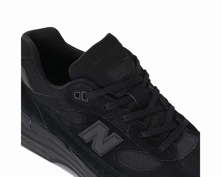 New Balance 992 Made in USA "Triple Black" New Balance athletic sneakers