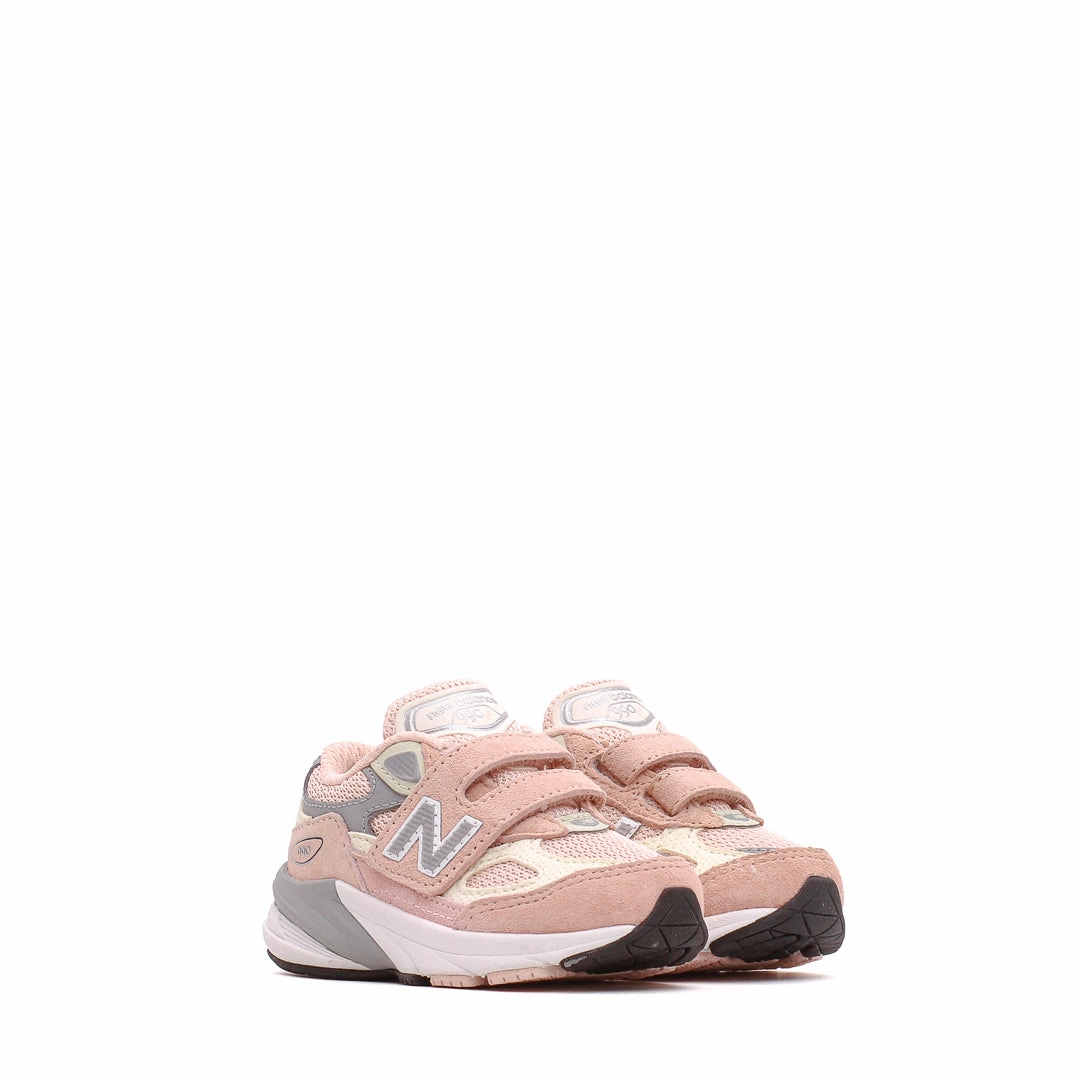 New Balance Infant 990v6 Hook and Loop Pink Haze IV990PK6 classic New Balance pictures