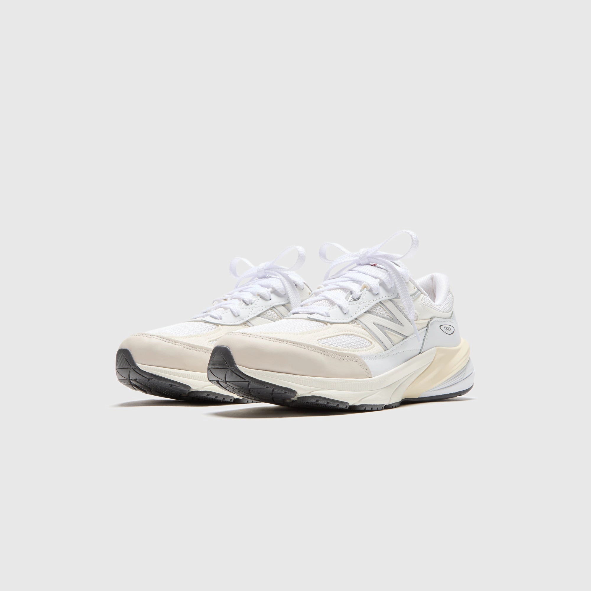 New Balance Made in USA 990v6 - White / Sea Salt Nike Air Force 1 edition
