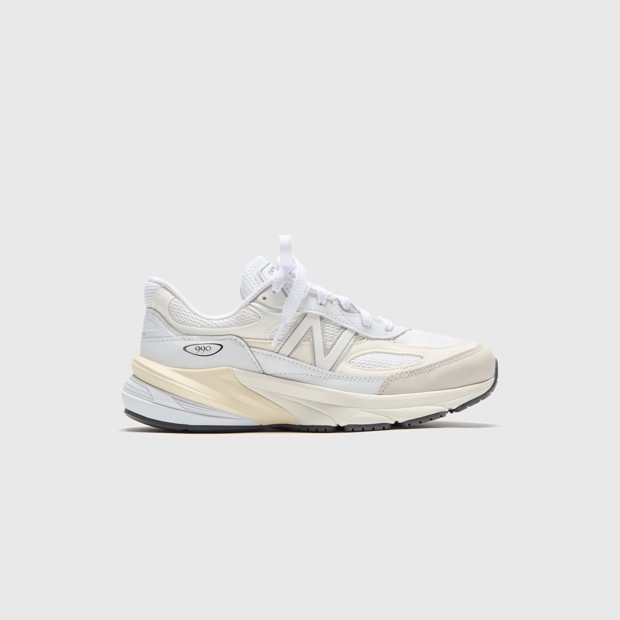New Balance Made in USA 990v6 - White / Sea Salt new balance new release comfortable sneakers