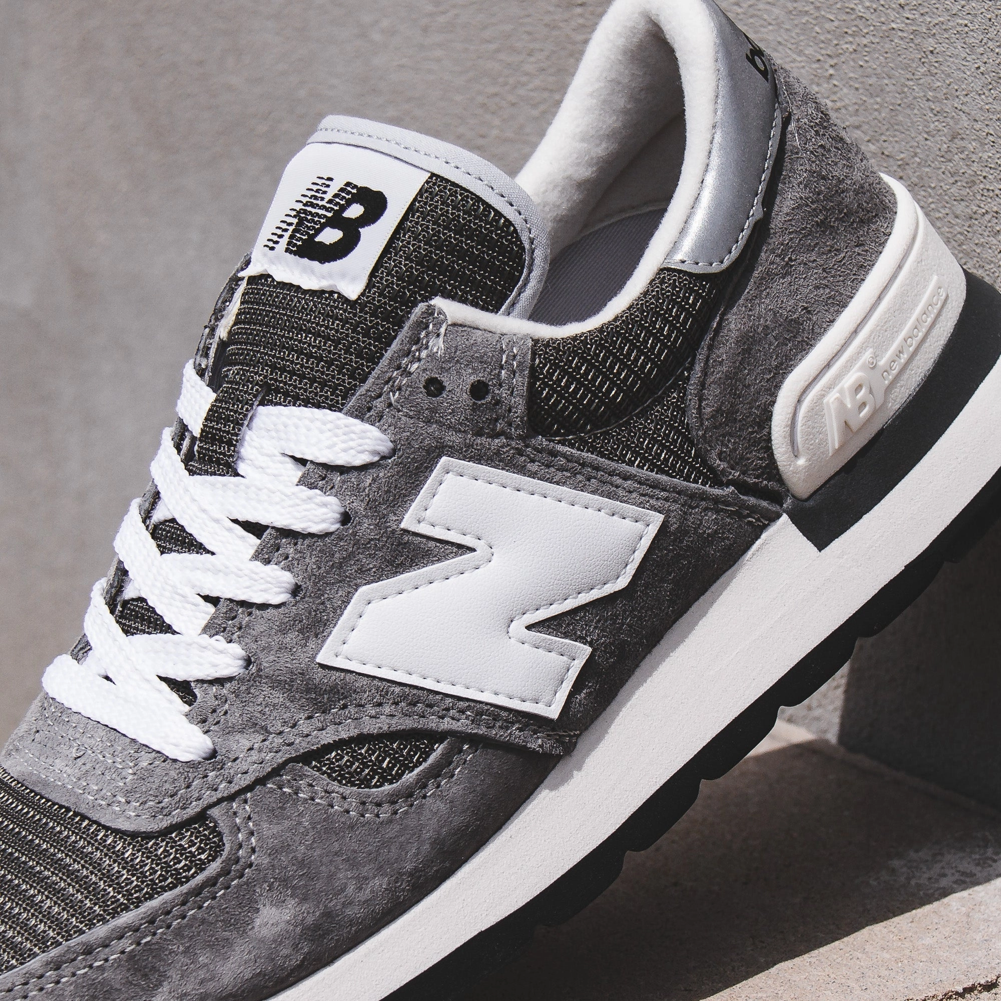 New Balance Men 990v1 Grey Made in USA M990GR1 classic New Balance pictures