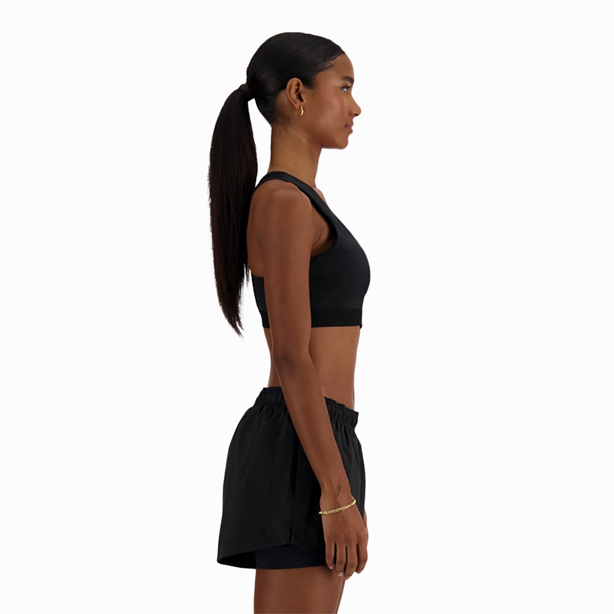 New Balance Sleek Medium Support Pocket Sports Bra NB women's styles