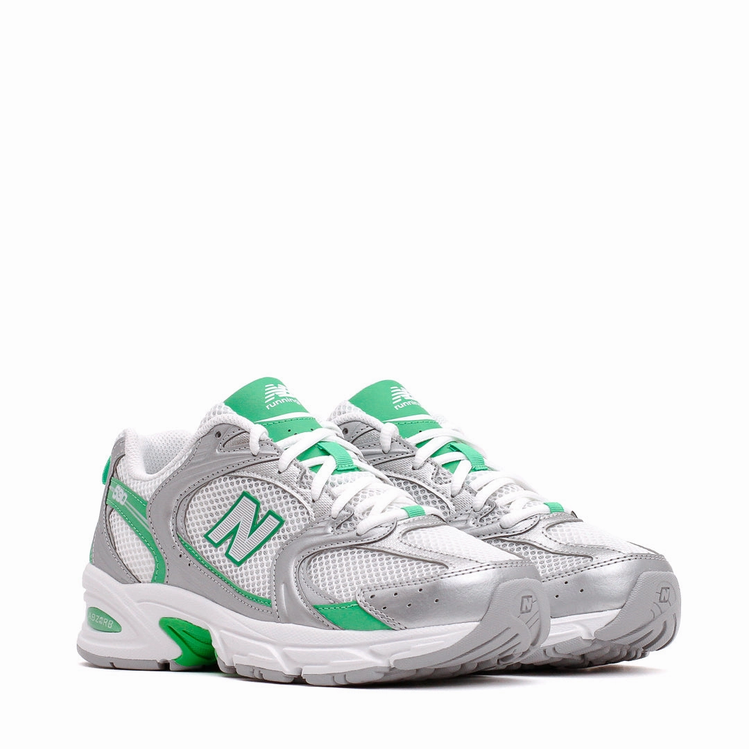 New Balance Unisex 530 Silver Metallic Green Apple U530APL classic New Balance pictures