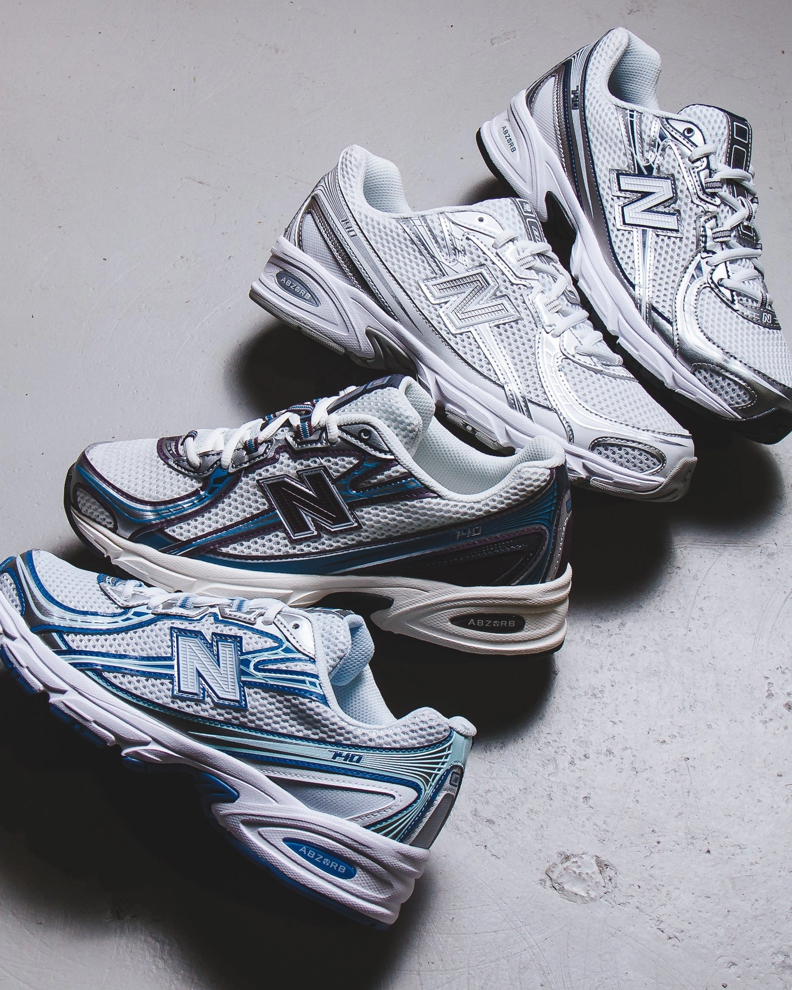 New Balance Unisex 740 Ice Blue U740LB2 classic New Balance pictures