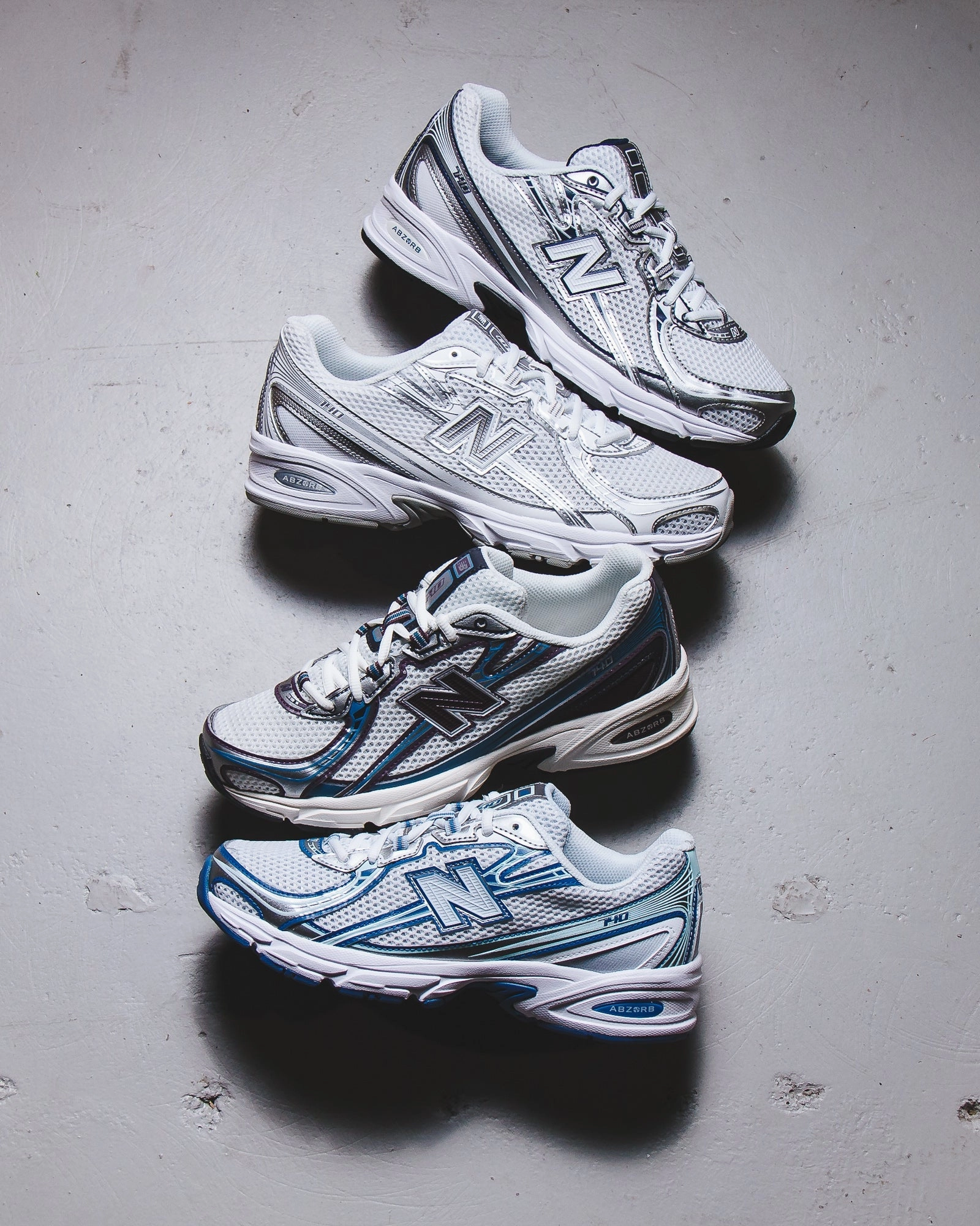 New Balance Unisex 740 Ice Blue U740LB2 classic New Balance pictures