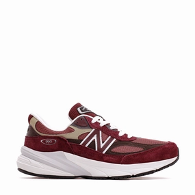 New Balance Unisex 990v6 Burgundy Made In USA U990BT6 New Balance classic shoe silhouettes