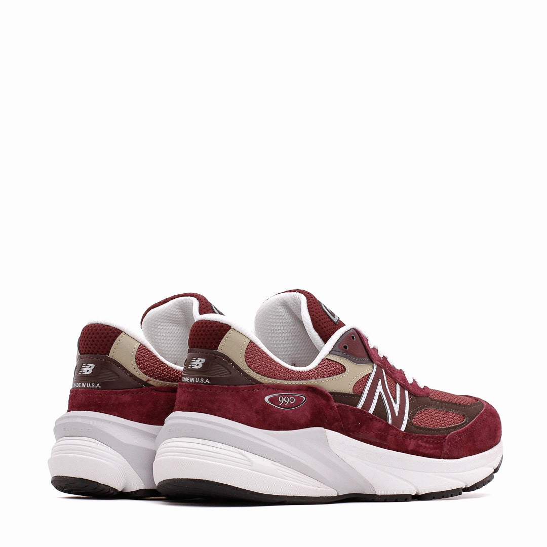 New Balance Unisex 990v6 Burgundy Made In USA U990BT6 classic New Balance pictures