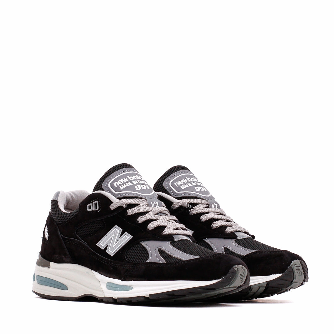 New Balance Unisex 991v2 Black Made In UK U991BK2 classic New Balance pictures