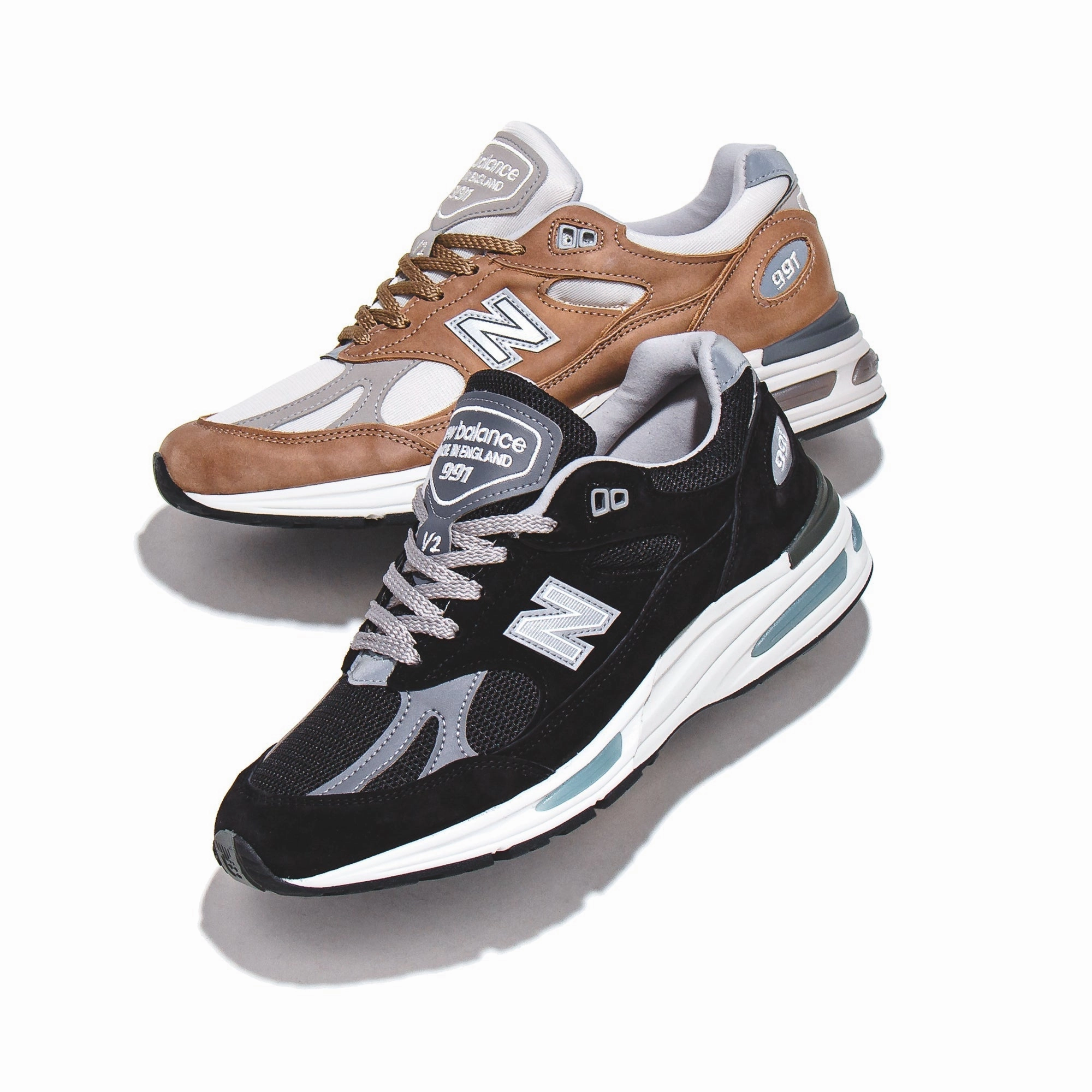 New Balance Unisex 991v2 Black Made In UK U991BK2 classic New Balance pictures