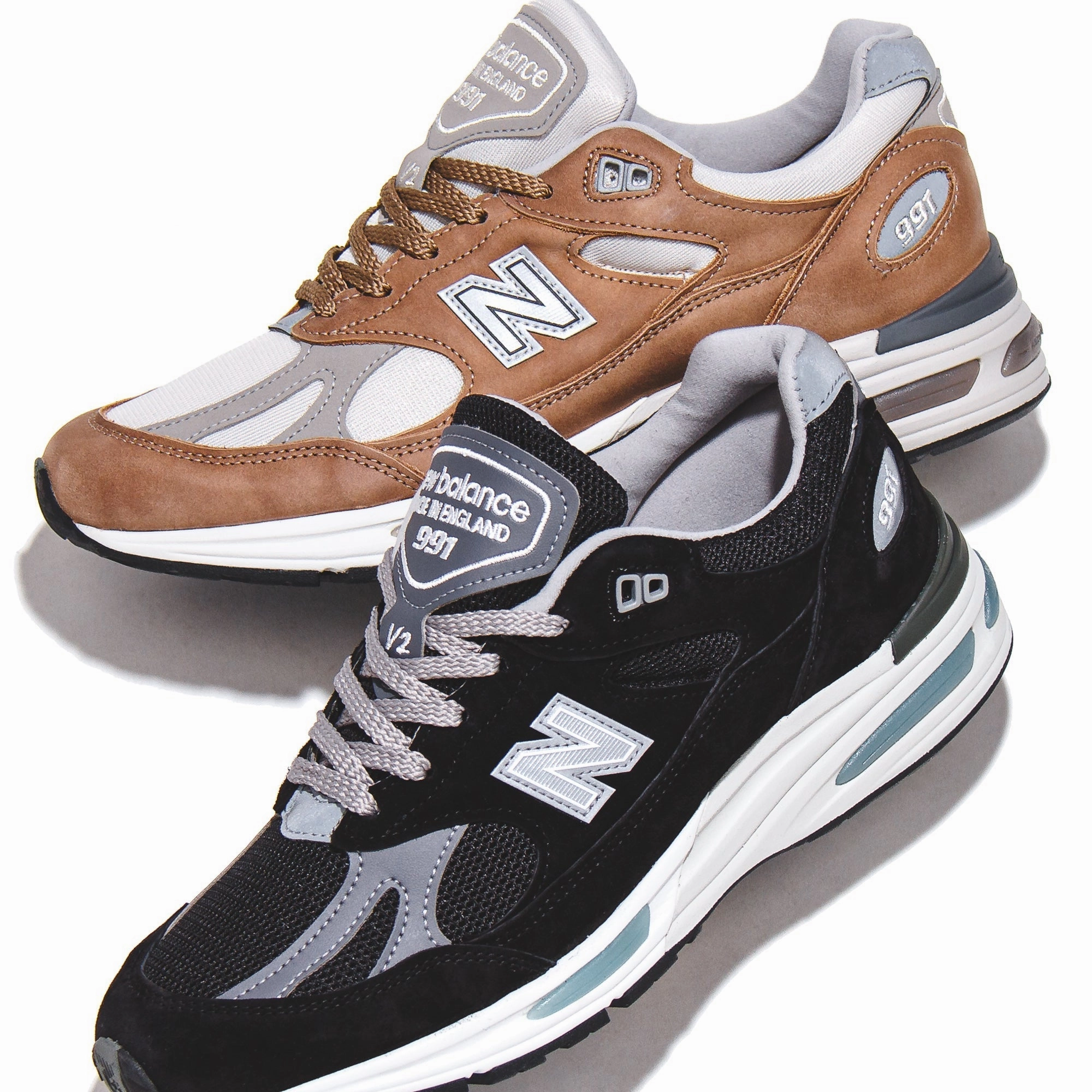 New Balance Unisex 991v2 Black Made In UK U991BK2 classic New Balance pictures