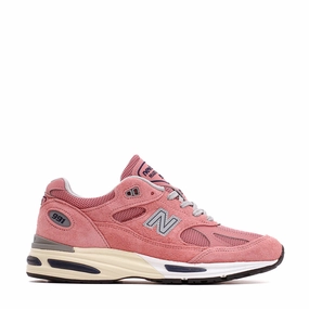New Balance Unisex 991v2 Made in UK Brandied Apricot U991PK2 New Balance classic shoe silhouettes