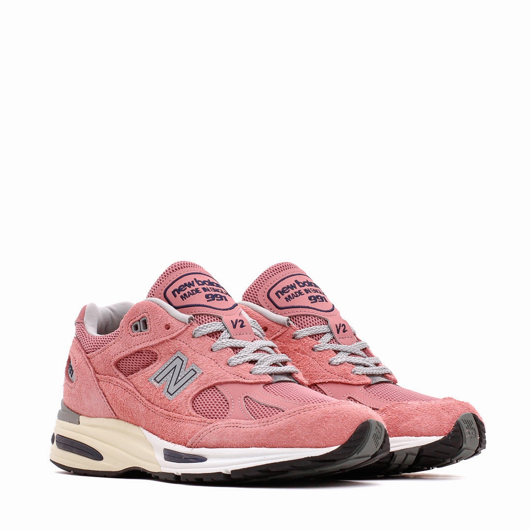 New Balance Unisex 991v2 Made in UK Brandied Apricot U991PK2 classic New Balance pictures