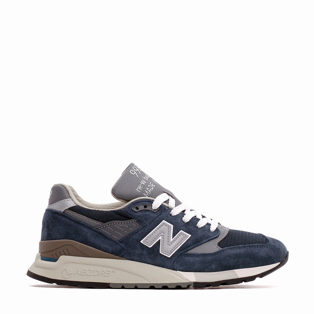 New Balance Unisex 998v1 Navy Made In USA U998NV New Balance classic shoe silhouettes